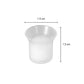 Cosmetic Ink Cup with Sponge — Clear — Bag of 50