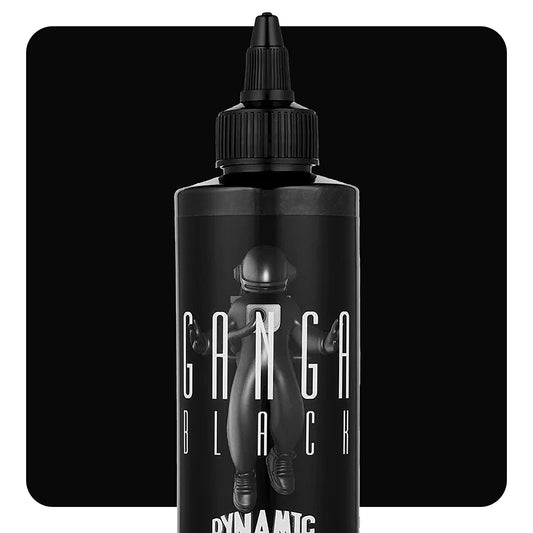 Dynamic Ganga Black Tattoo Ink — 8oz Bottle