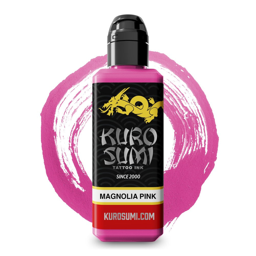 Magnolia Pink — Kuro Sumi Tattoo Ink — Pick Size