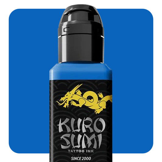 Kamikaze Blue — Kuro Sumi Tattoo Ink — Pick Size