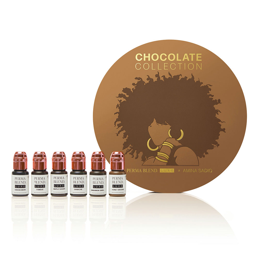 Perma Blend LUXE Chocolate Collection by Amina Sadiq — 6 1/2 oz bottles