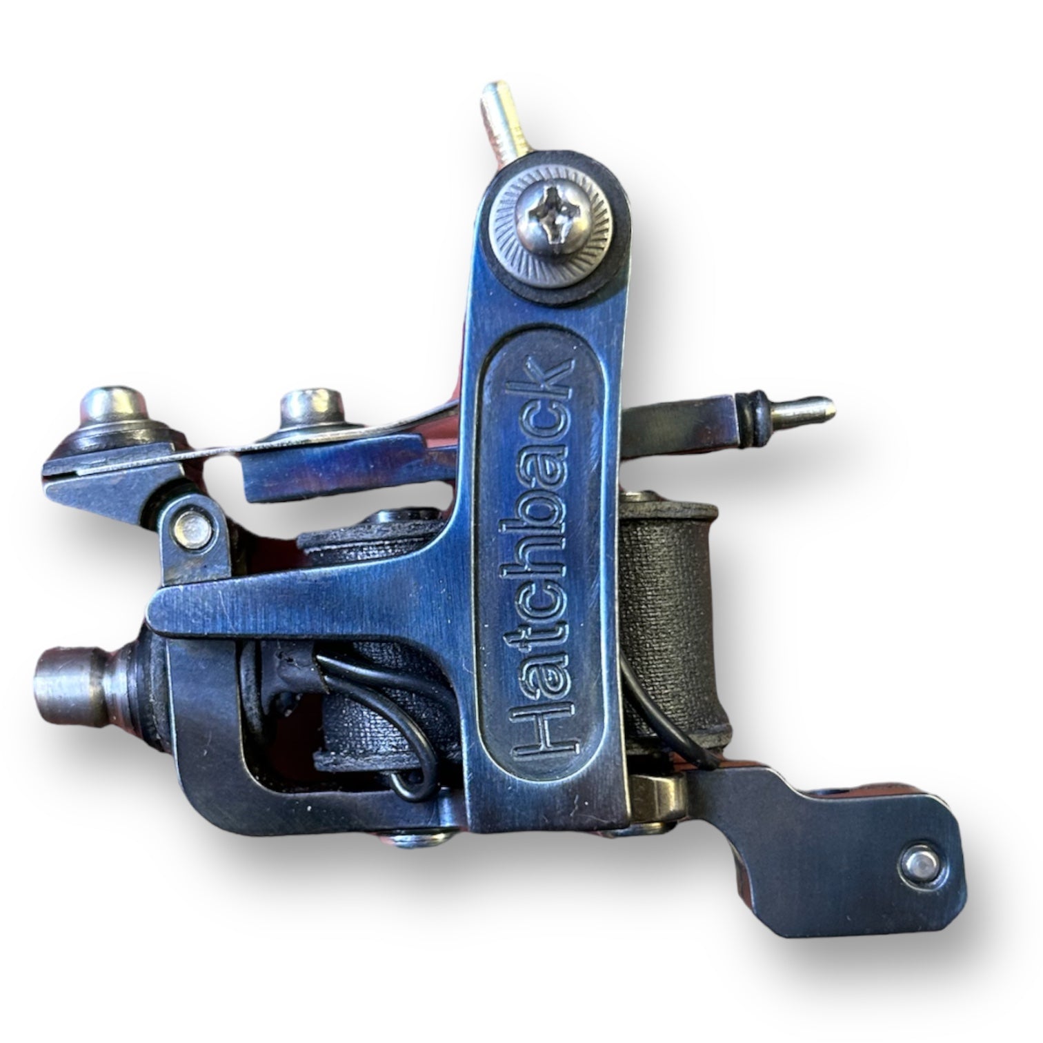 その他 Rush Iron Tattoo Machine Hatchback Irons Spider Liner Coil Tattoo Machine