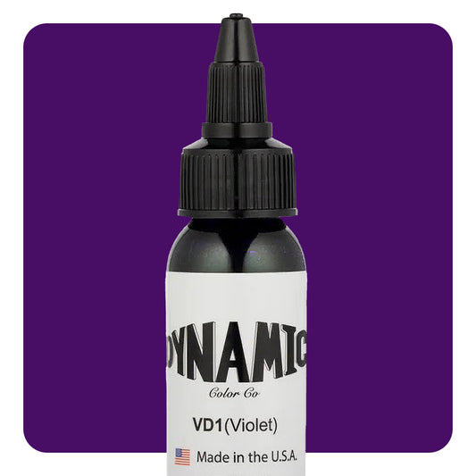 Dynamic Violet Tattoo Ink - 1oz. Bottle