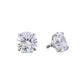 18g–16g Internally Threaded Crystal or Black Prong-Set Jewel Top — Price Per 1