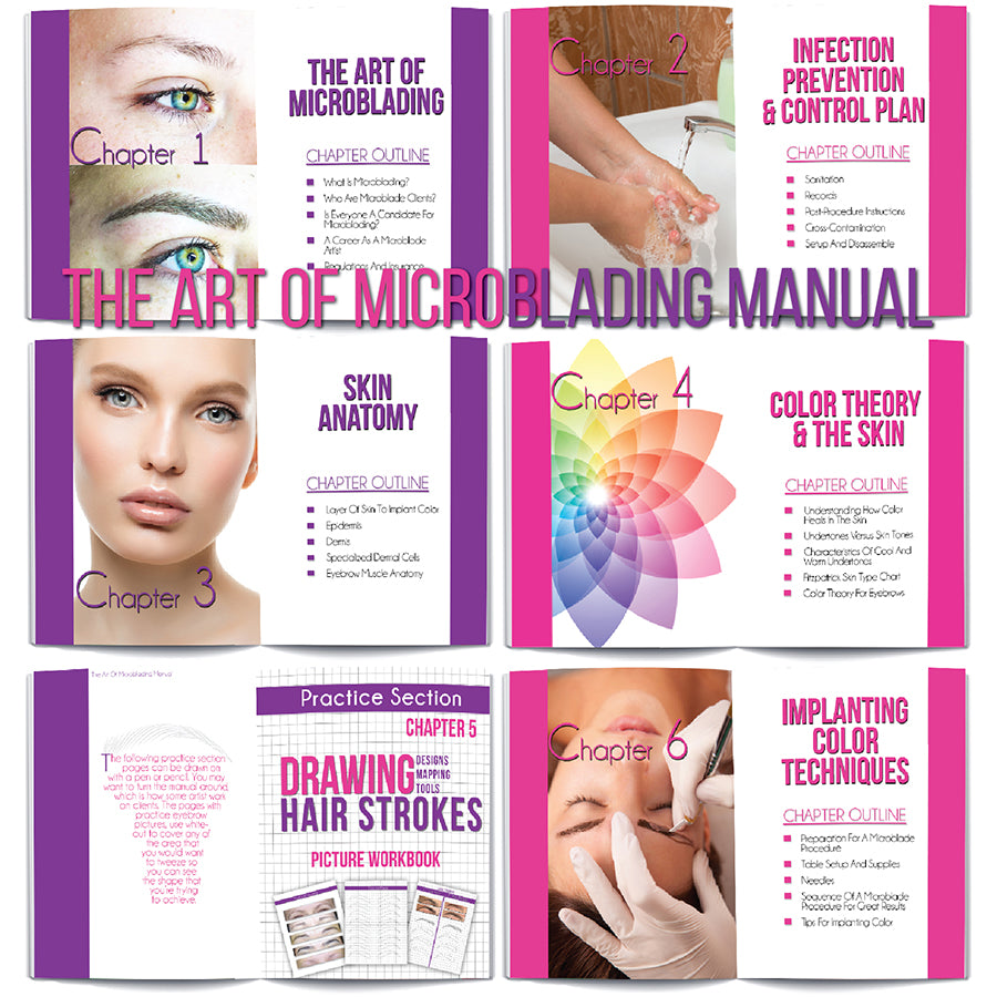 The Art of Microblading Manual & Bonus Content