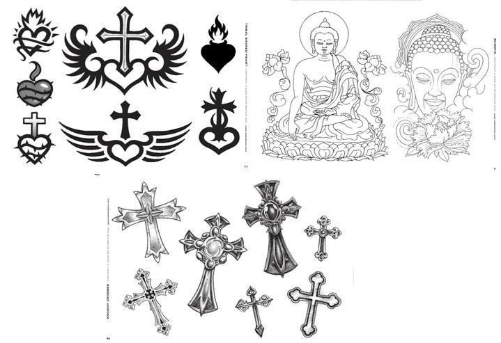 Tattoo Professionist #04 — Religious Symbols — Softcover Book