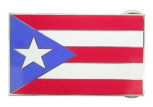 Puerto Rico Flag Wholesale Belt Buckles