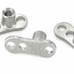 14g Steel Dermal Anchor with 2mm or 2.5mm Rise and 3-Hole Base — Price Per 1
