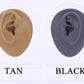 Silicone Left Ear Display - Tan Body Bit Version 1