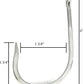 4g Sea Demon Steel Suspension Hook Measurements