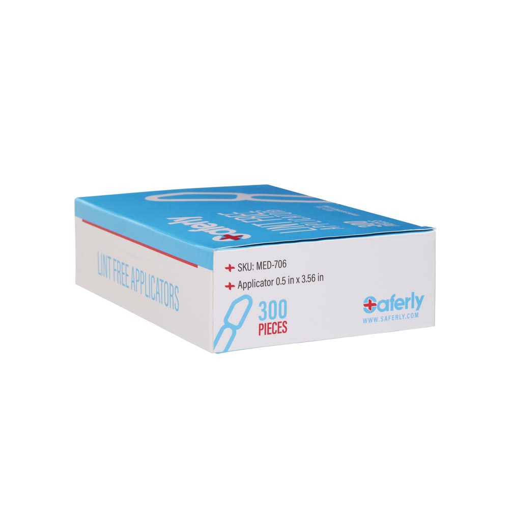 Saferly Lip Applicator Brushes — Box of 300