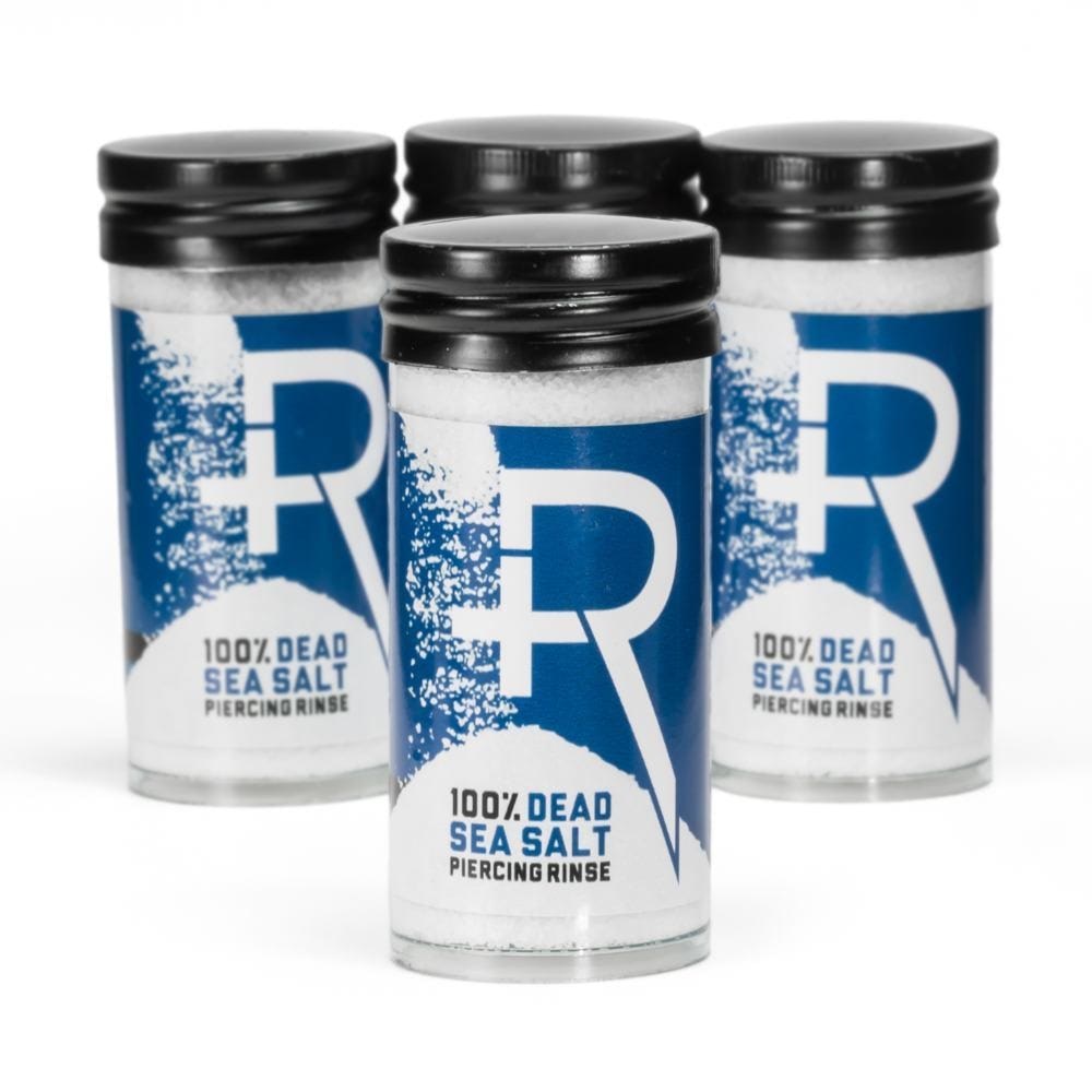 Recovery Aftercare Sea Salt and Tea Tree Oil Combo — Piercing Aftercare System
