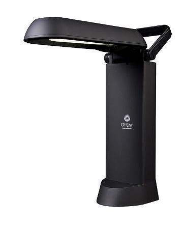 OttLite Folding Task Lamp, 13 Watt, Black