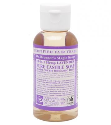 Dr. Bronner's Magic Soaps Lavender Pure-Castile Soap - 2oz. Bottle