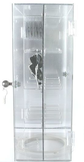 18” Double Sided Body Jewelry Display with J Hooks- Display Only