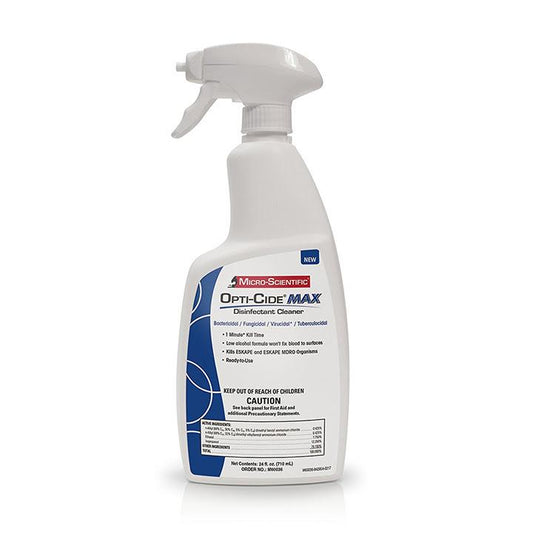 Opti-Cide MAX Disinfectant Cleaner — 24oz Spray Bottle