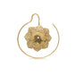 12g Replete Daffodil Brass Earrings — Price Per 2