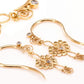 12g GOLD PLATED Indonesia Aasera Style Earrings - Price Per 2