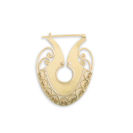 14g Greek Amphora Brass Earrings — Price Per 2
