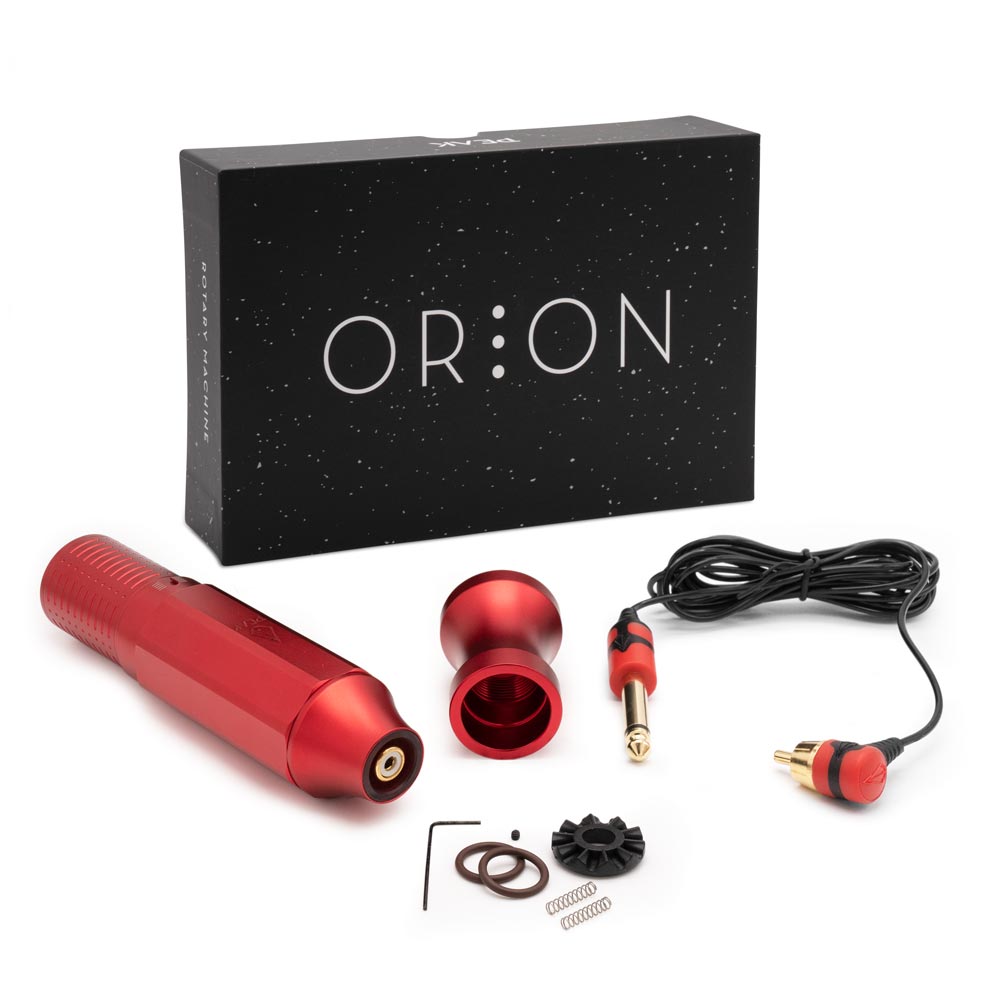 Peak Orion Rotary Pen Tattoo Machine — 4.0mm Red
