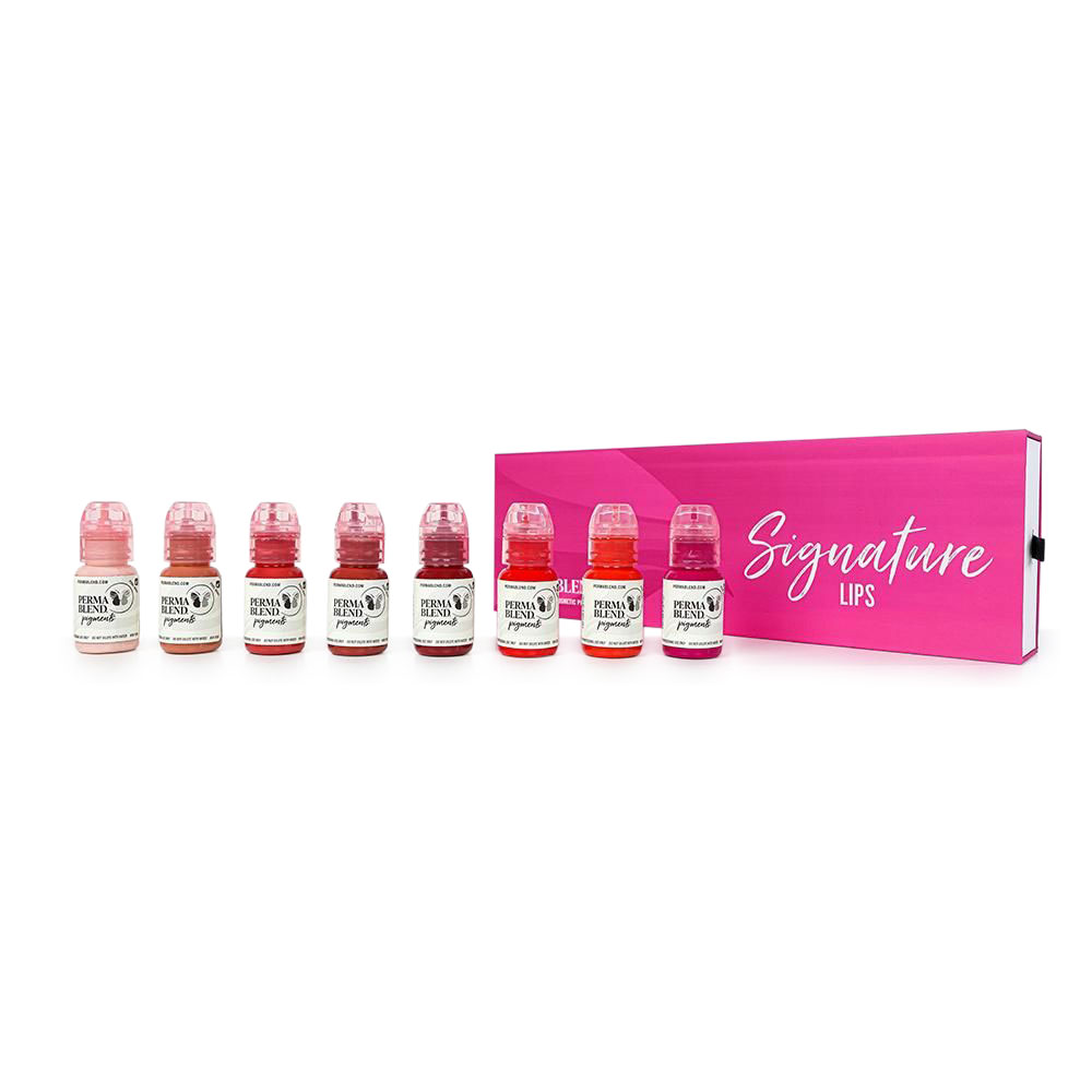 Signature Lip Set  Perma Blend  8 1/2oz Bottles | PainfulPleasures