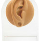 Silicone Right Ear Plug Display — Tan Body Bit Version 1