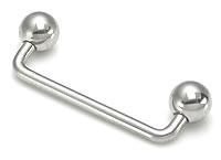 14g 90° Stainless Steel Surface Barbell