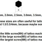 6 Piece Allen Wrench Set - For Tattoo Grips, Tattoo Machines - Tattoo Supplies