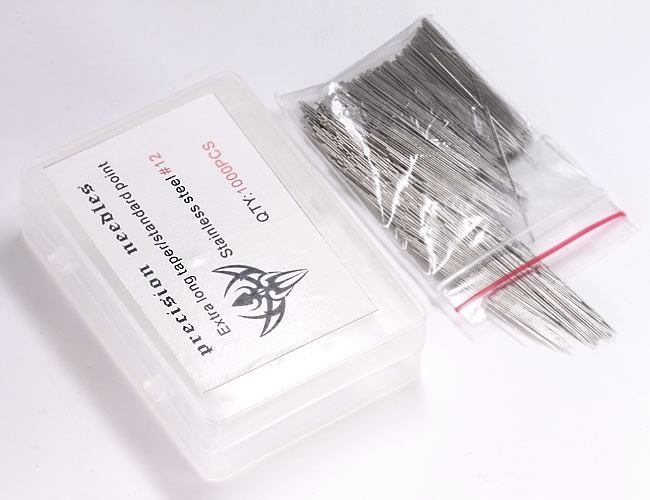 #12 Standard 1000 Loose Tattoo Needles - Long Taper