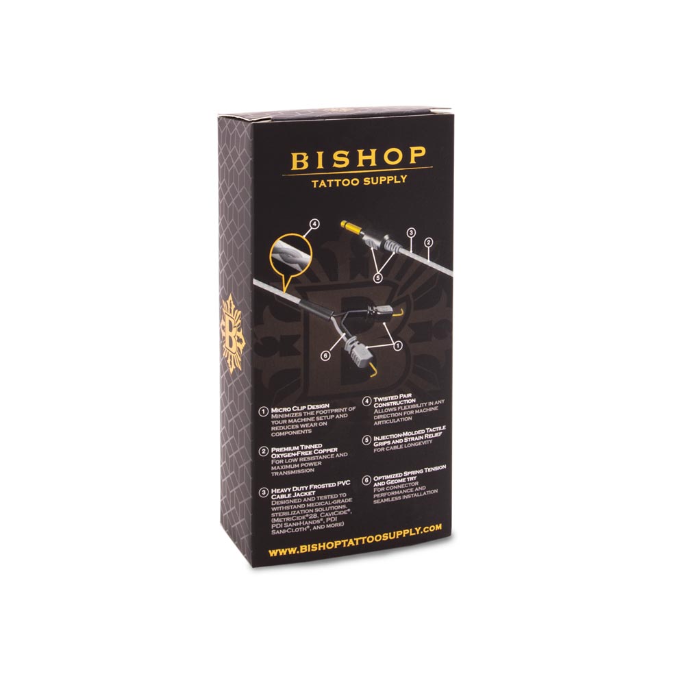 Bishop 7’ Long Premium Clip Cord — Grey Wrapped Up