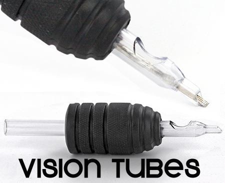 Vision Tube & Grip Sets — 1" Premium Disposable Grips — Box of 25