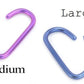 18g Niobium Heart- 2 Sizes- Size options