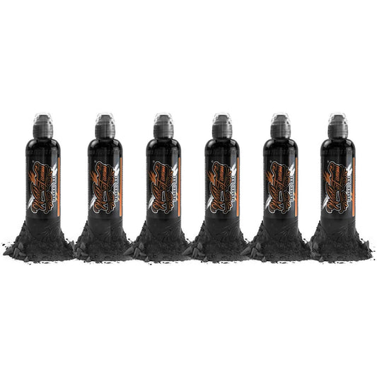 Jose Perez Jr 6 Bottle Shading Set — World Famous Tattoo Ink — Pick Size