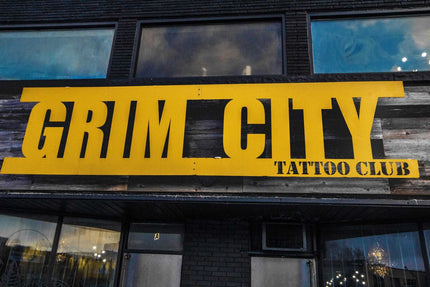 Grim City Tattoo Club, Memphis Cadeau, Toronto Tattoo Shop