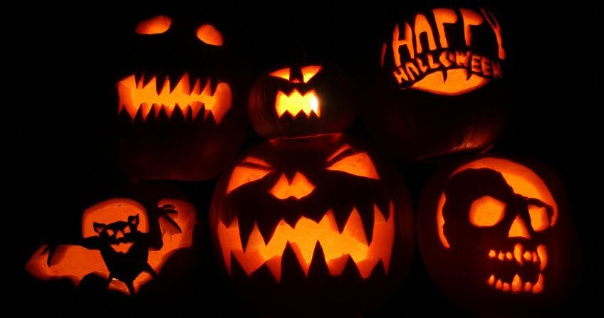 jack o'lanterns, halloween