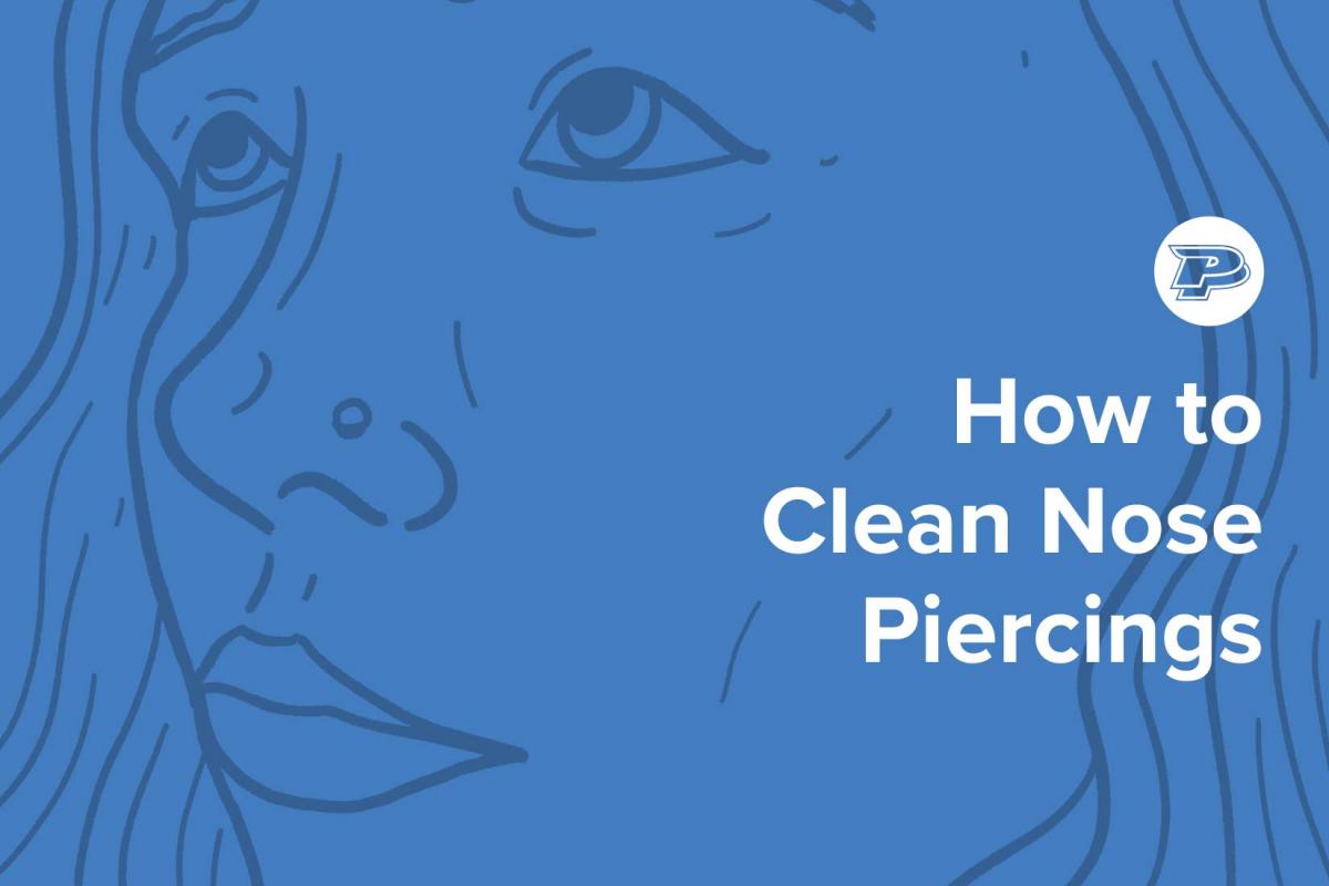 Nose Piercings, How to Clean Nose Piercings How to Clean Nose Piercings