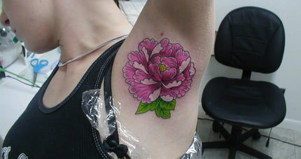 armpit tattoo