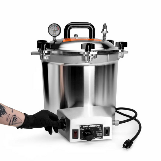 An autoclave operated by an artist.