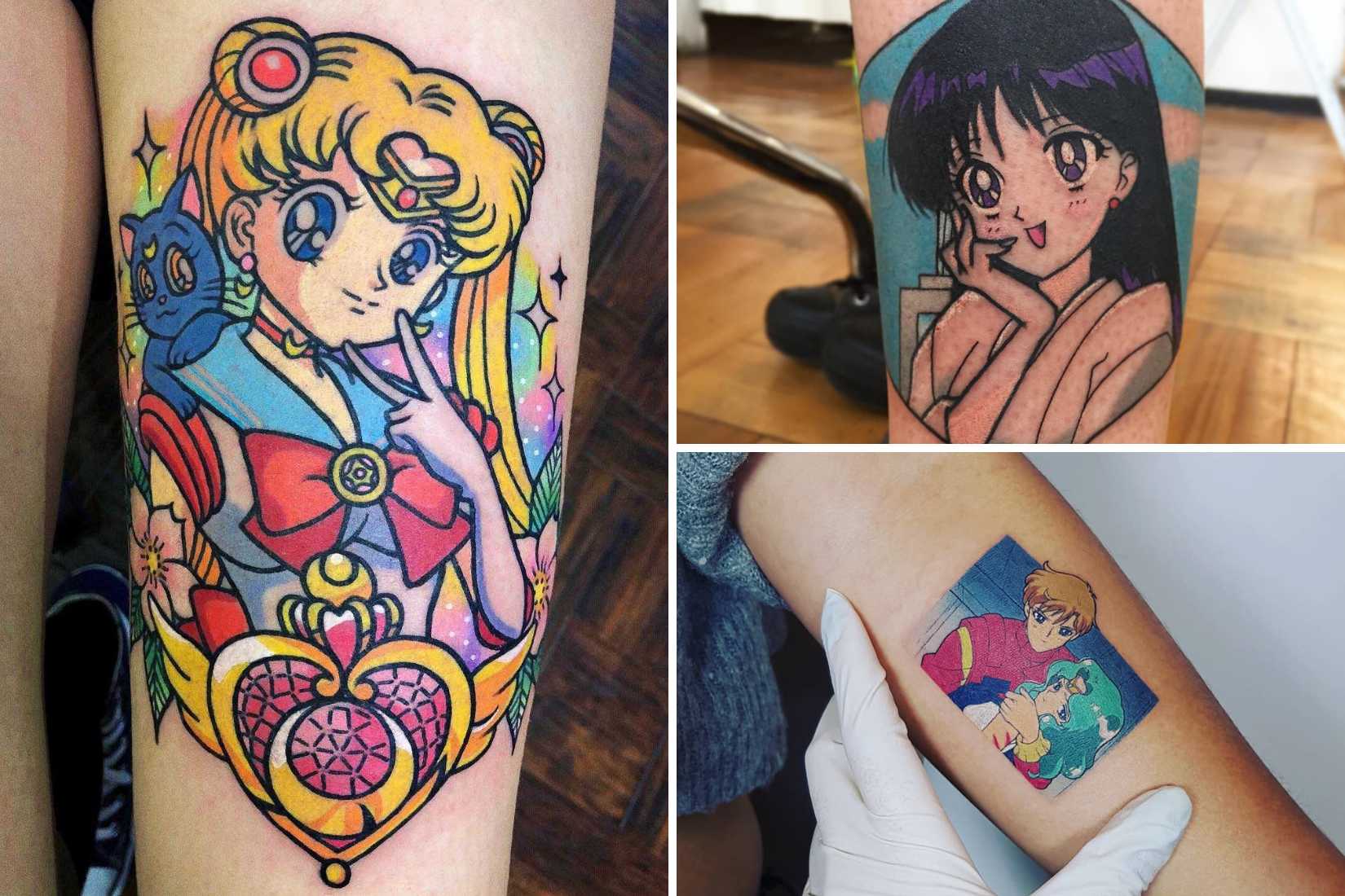 Sailor Moon, anime tattoos, Sailor Moon tattoos In the Name of the Moon: Ten Sailor Moon Inspired Tattoos