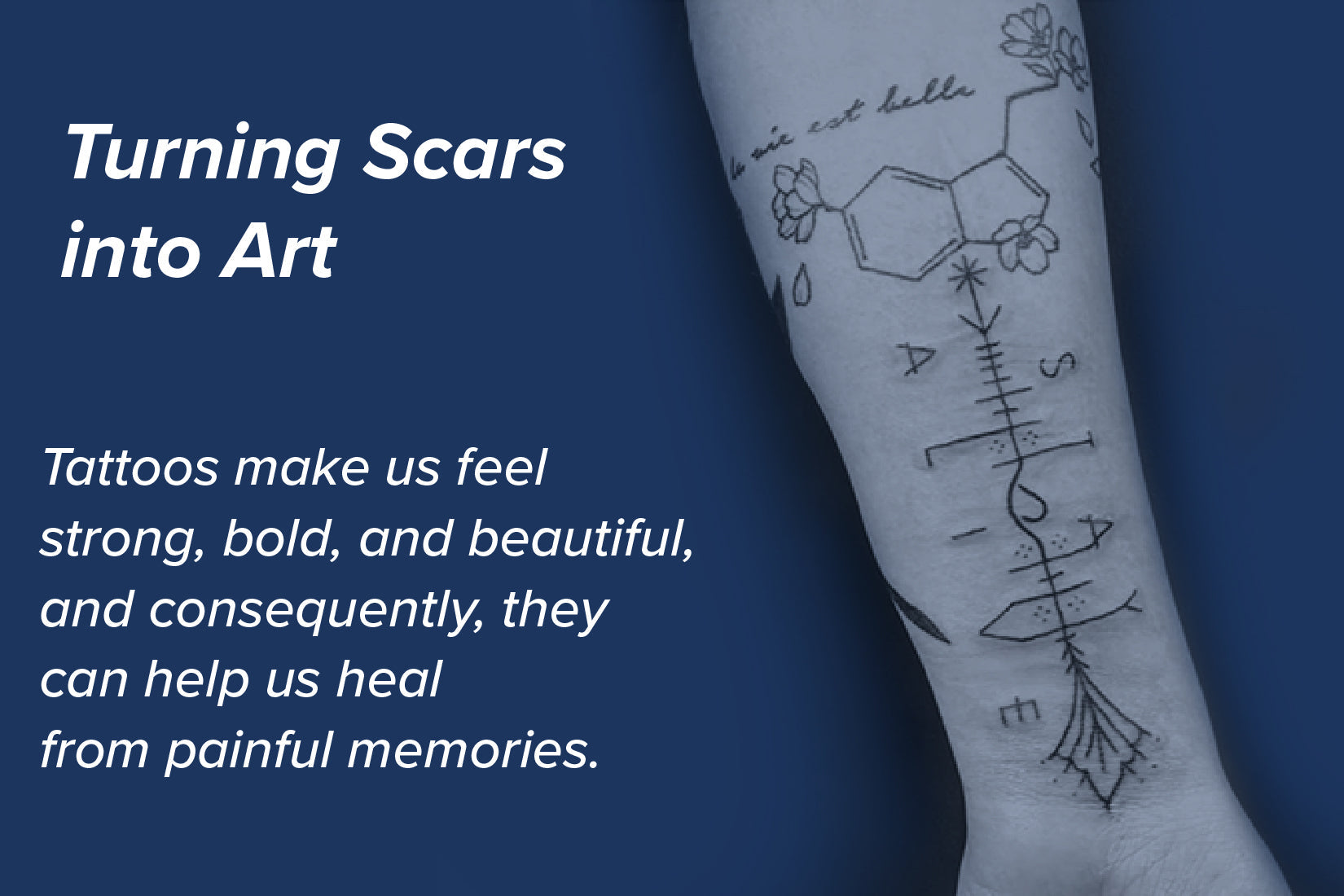 scar tattoos, cover up tattoos, scar cover up tattoos Turning Scars into Art