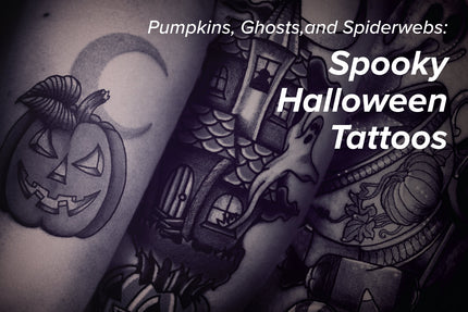halloween tattoos, horror tattoos, traditional tattoos