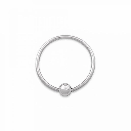 Photo of titanium captive bead ring|Photo of magnetic faux plugs for small gauge piercings