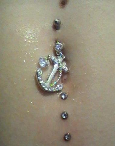 Anchor Belly Button Rings Are Perfect for Summer Choosing the Right Belly Button Ring