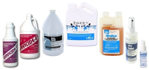 Tattoo &amp; Piercing Shop Disinfectants|SaniZide Plus Spray Bottle|Sklar Kleen Disinfectant for Cleaning Instruments by Hand