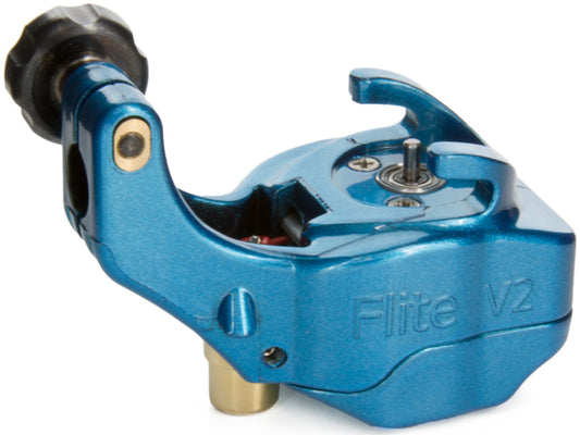 InkJecta Flite V2.1 Vice Model Rotary Machine in Pearl Blue|InkJecta Flite V2.1 Combo Rotary Tattoo Machine Box Set|InkJecta Flite V2.1 Vice Rotary Tattoo Machine in Bummer Blood|InkJecta Ergo Disposable Cartridge Grips in Red