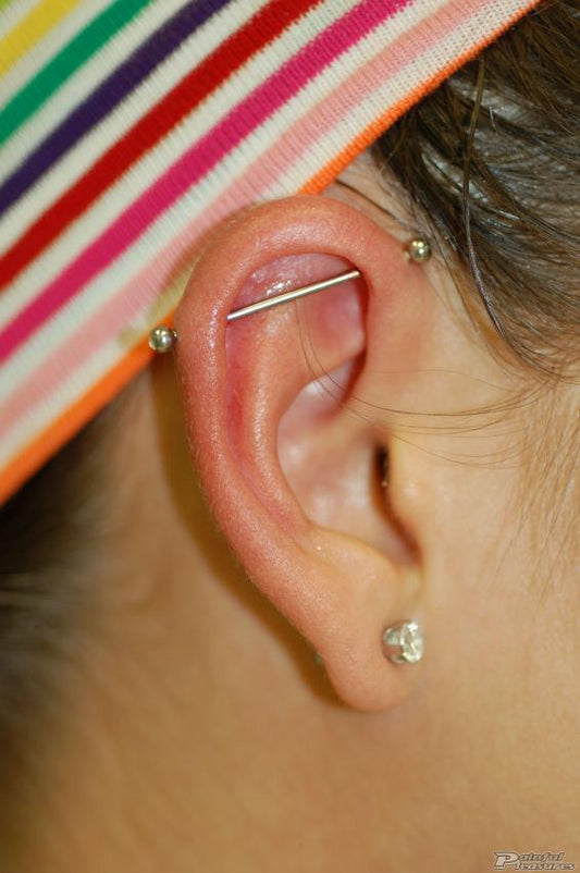 Industrial Piercing, Helix Piercing