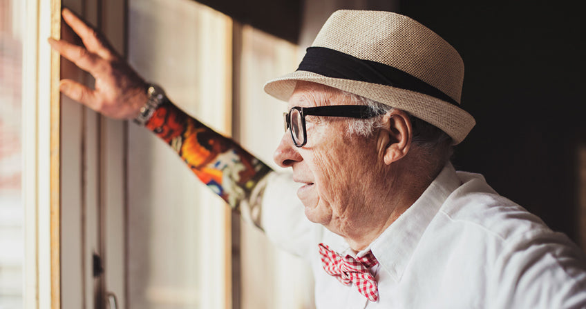 Senior citizen tattoo, old people tattoo New Tattoos For Older People