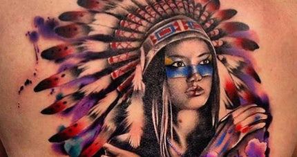 tribal tattoo, cultural appropriation, native american tattoo