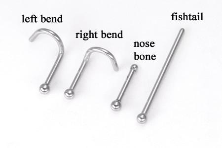 Nose Ring Styles What Type of Nose Ring Should I Be Pierced With?