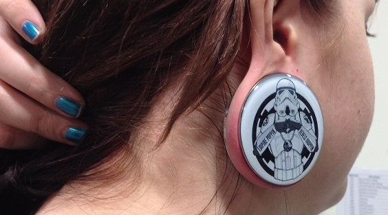 Custom Limitless Plugs: Create Custom Plugs With Your Art!|| Ear Jewelry for All Sized Lobes